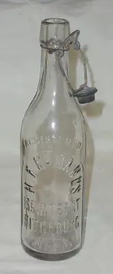 H. F. McManus soda bottle